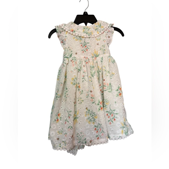 Joie‎ White Floral Kids Dress 4T - Picture 2 of 5